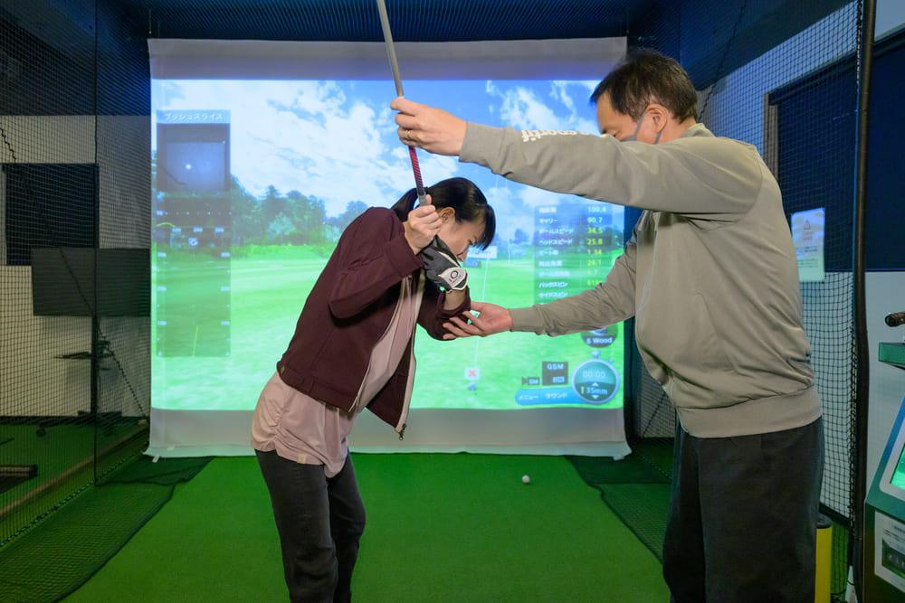 日本プロゴルフ協会ティーチングプロのレッスンのイメージ画像